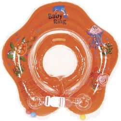 Baby Ring Plovací kruh 0-24 měs. oranžová