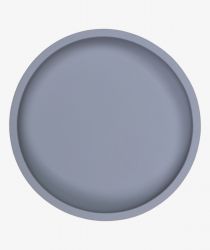 TRYCO Silikonový talířek kulatý, Dusty Blue