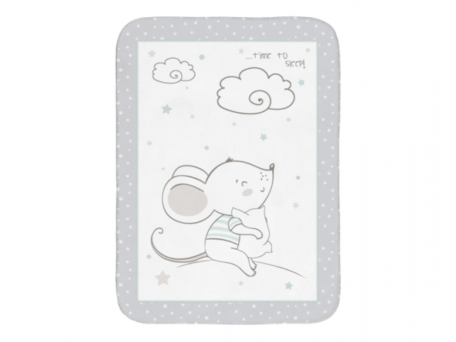 KikkaBoo Dětská deka Super Soft 80x110 cm Joyful Mice
