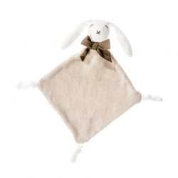 Maud n Lil Mazlík králíček, organická bavlna - hnědošedý