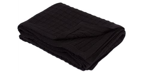 Pletená deka Rialto Baby Barva: černá