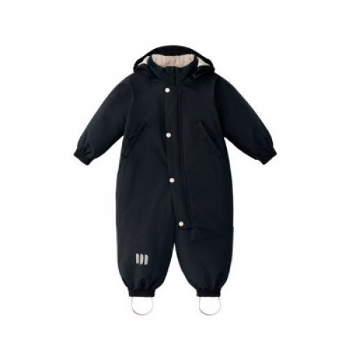 LEOKID Zimní kombinéza Linn Black Coal vel. 12 - 18 měsíců (vel. 80)