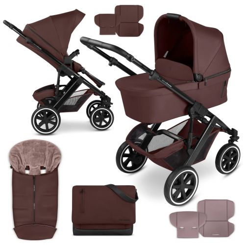 Kočárek ABC Design Salsa 5 Air Set umbra+ adaptér pro autosedačku zdarma