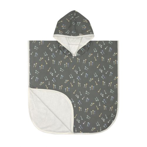 Lässig Beach Poncho palms deep olive