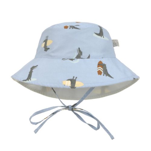 Lässig Klobouček Sun Protection Bucket Hat crocodile sky blue 07-18 mo.
