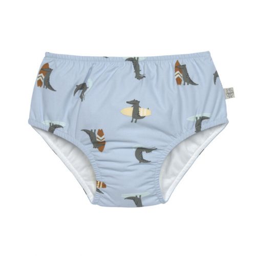 Lässig Plavky Swim Diaper crocodile sky blue 13-18 mo.