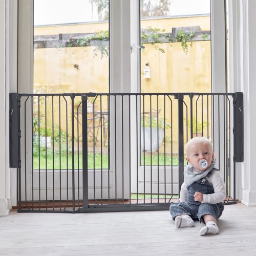 BabyDan Univerzální prostorová zábrana BabyDan Carl Wide černá