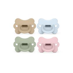 SUAVINEX | ŠIDÍTKO fyziologické BUTTERFLY SILIKON 0-6m SX PRO - COLOUR ESSENCE