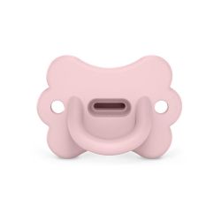 Suavinex Šidítko fyziologické silikon 0-6m SX PRO BUTTERFLY Colour Essence růžové