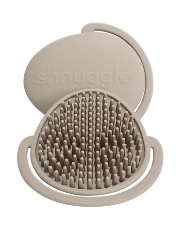 SHNUGGLE Dětský kartáč Taupe