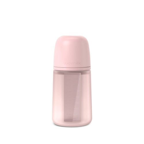 Suavinex Kojenecká láhev 240 ml M COLOUR ESSENCE růžová