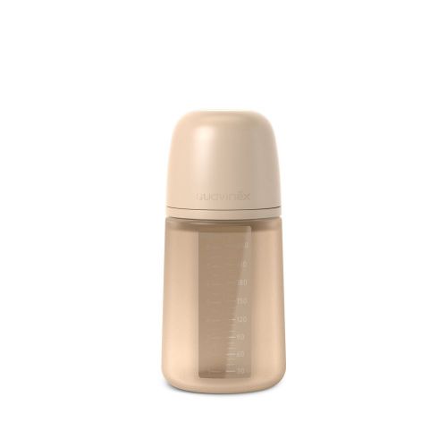 Suavinex Kojenecká láhev 240 ml M COLOUR ESSENCE krémová
