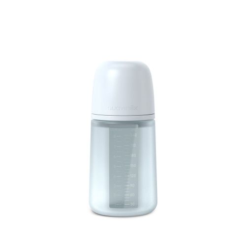 Suavinex Kojenecká láhev 240 ml M COLOUR ESSENCE modrá