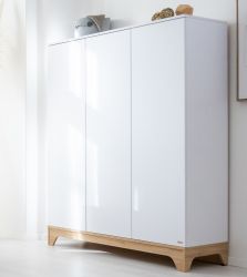 Faktum Skříň třídílná Lumina White