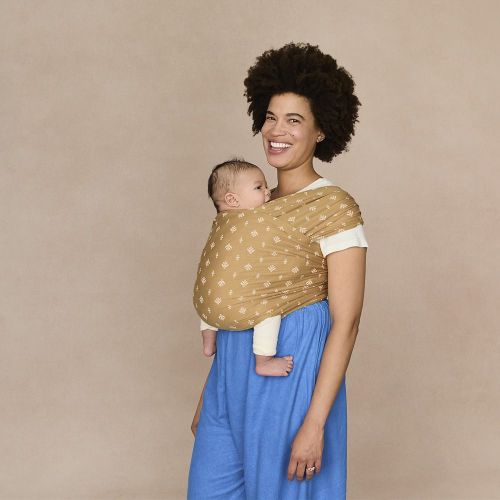 Ergobaby Šátek/Aura Sustainably Sourced Knit Baby Wrap Camel Harvest