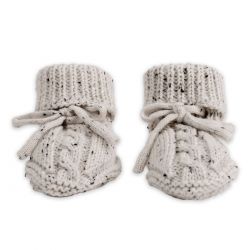 LODGER Capáčky Knit Cable Ground vel. 0 - 6 měsíců