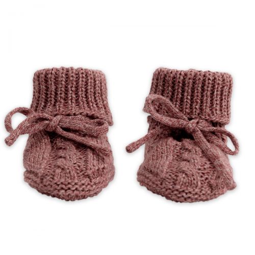 LODGER Capáčky Knit Cable Rebel vel. 0 - 6 měsíců
