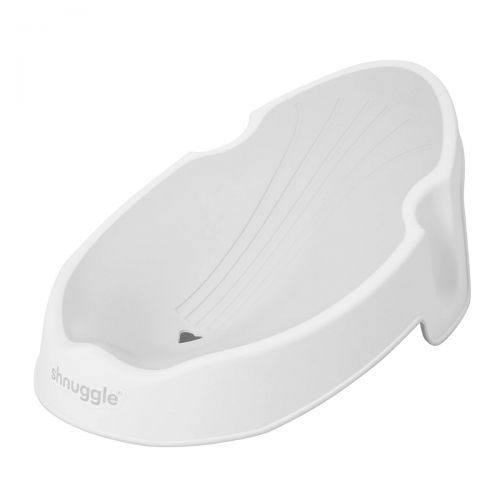 SHNUGGLE Lehátko do vany White/Grey