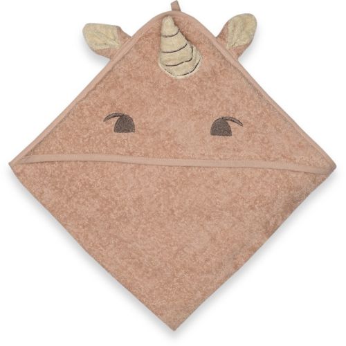 NUUROO Aki Kojenecká osuška s kapucí Rose Unicorn