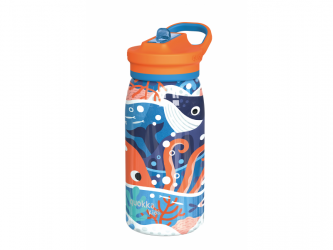 Quokka Nerezová termoláhev s pítkem Pop Kids Ocean 445 ml