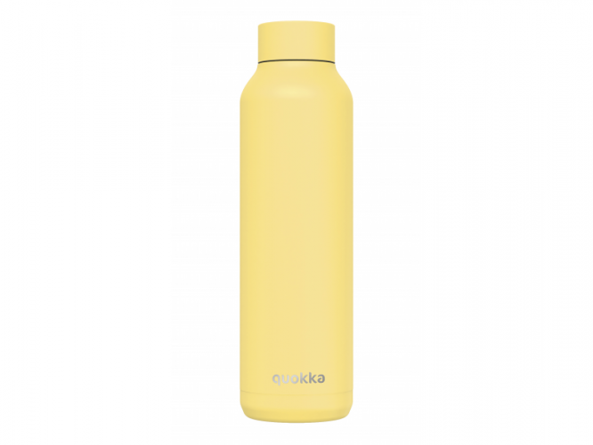Quokka Nerezová termoláhev Solid Light Yellow 630 ml