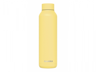 Quokka Nerezová termoláhev Solid Light Yellow 630 ml