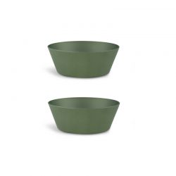 Citron Sada misek z bio materiálu, 2ks - Green