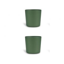 Citron Sada hrnečků z bio materiálu, 2ks - Green