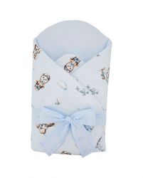 EKO RO-15 Zavinovačka bavlněná s kokosovou vložkou Medvídek pilot