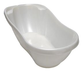 Tega Baby Dětská vanička s výpustí 92 cm Quinny bílá perleť