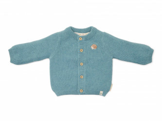 Little Dutch Kardigan pletený Baby Blue vel. 56