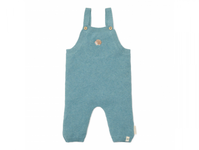 Little Dutch Overal pletený Baby Blue vel. 68