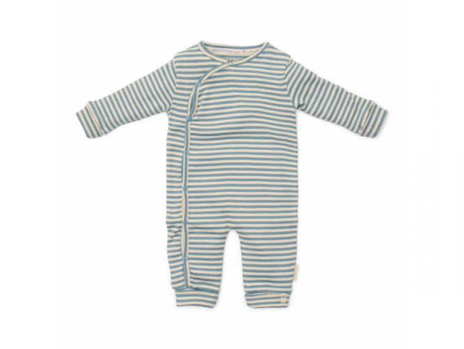 Little Dutch Overal Stone Blue Stripe vel. 56