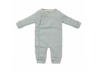 Little Dutch Overal Stone Blue Stripe vel. 68