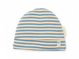 Little Dutch Čepička Stone Blue Stripe vel. 0-3 m