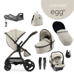 Kočárek BabyStyle Egg3 set 8 v 1 Cashmere 2025