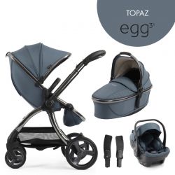 Kočárek BabyStyle Egg3 set 4 v 1 Topaz 2025