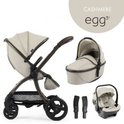 Kočárek BabyStyle Egg3 set 4 v 1 Cashmere 2025