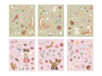 Sada se samolepkami Fairy Garden