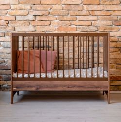 Variabilní postýlka Faktum Nest Walnut 70x140 cm