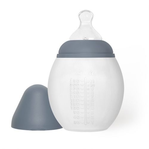 ÉLHÉE Kojenecká antikoliková láhev 330 ml Blue Grey
