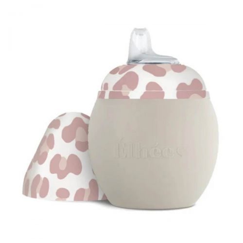 ÉLHÉE Učící hrneček Bubble 240 ml Sand/Graouu Pink