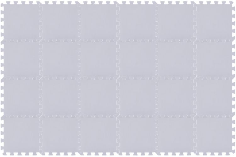 Rialto Baby Hrací podložka puzzle Silver 180x120cm