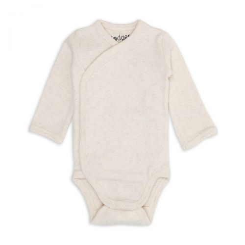 LODGER Body s dlouhým rukávem Melange Birch vel. 80