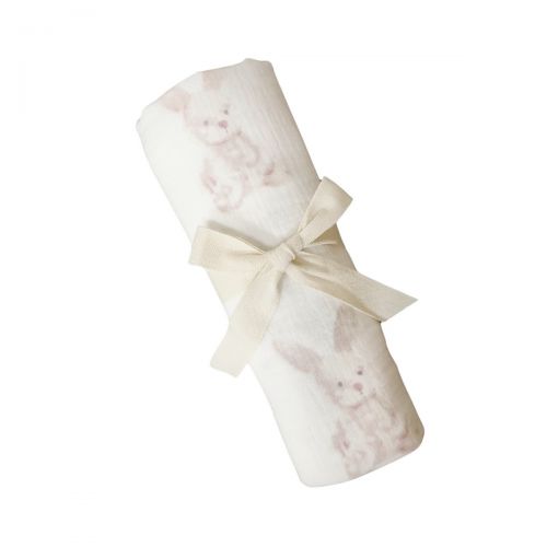 CARLO BABY Mušelínová dečka Králík