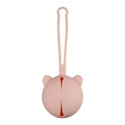 OH,POPPY! Nola Silikonový obal na dudlíky Rosa
