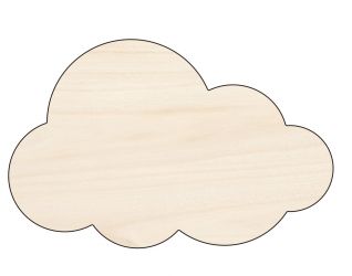 OH,POPPY! Nástěnné světlo Tove Cloud Large