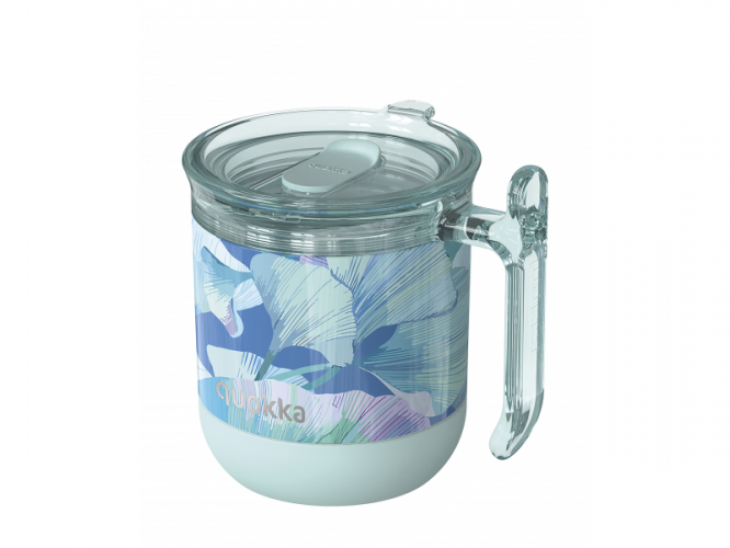 Quokka Nerezový termohrnek Wave Gingko Leaves 260 ml