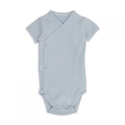 LODGER Romper Short Sleeves Ciumbelle Blue Fogg vel. 68