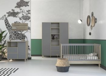 Faktum Velká sada dětského pokoje Wing Grey 2+2 zdarma